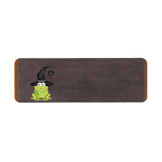 Halloween Frosch (Vorne)