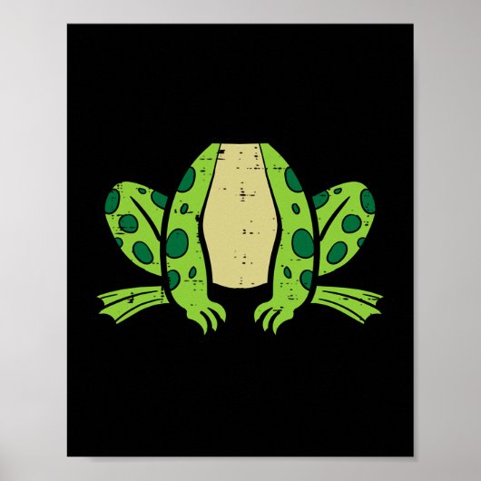 Halloween Frosch Kostüm Funny Cotattcore Animal Me Poster (Vorne)