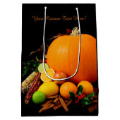 Halloween Fruchtsaftsack Mittlere Geschenktüte (Rückseite)