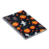 Halloween-Frühlingsnote / Kürbis Notizblock (Rechte Seite)