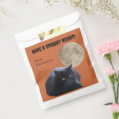Halloween Full Moon Black Cat Geschenktütchen (Versiegelt)