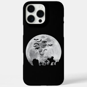 Halloween Full Moon Friedhof Graveyard Spooky Bats iPhone 16 Pro Max Hülle