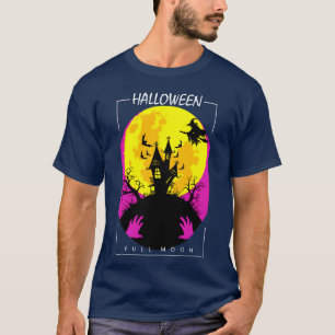 Halloween Full Moon Horror Halloween Kostümgeschen T-Shirt