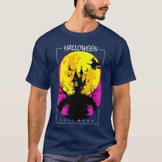 Halloween Full Moon Horror Halloween Kostümgeschen T-Shirt
