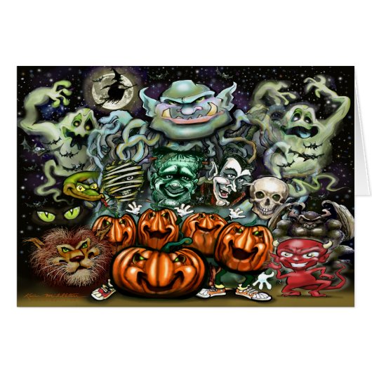 Halloween Fun Art (Vorderseite (Horizontal))