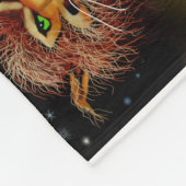 Halloween Fun Art Fleecedecke (Ecke)