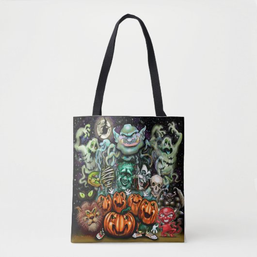 Halloween Fun Art Tasche (Vorderseite)