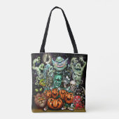 Halloween Fun Art Tasche (Rückseite)