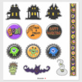 Halloween Fun Collection Aufkleber (Blatt)
