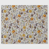 Halloween Fun Geschenkpapier (Flach)