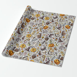 Halloween Fun Geschenkpapier