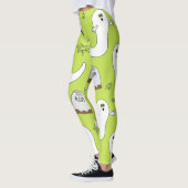 Halloween Fun Ghost Leggings (Links)