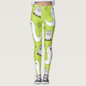 Halloween Fun Ghost Leggings (Vorderseite)