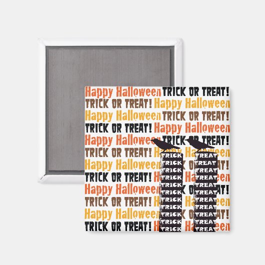Halloween Fun Magnet (Vorderseite/Rückseite)