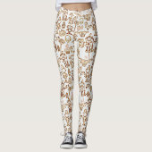 Halloween Fun Orange Leggings (Vorderseite)