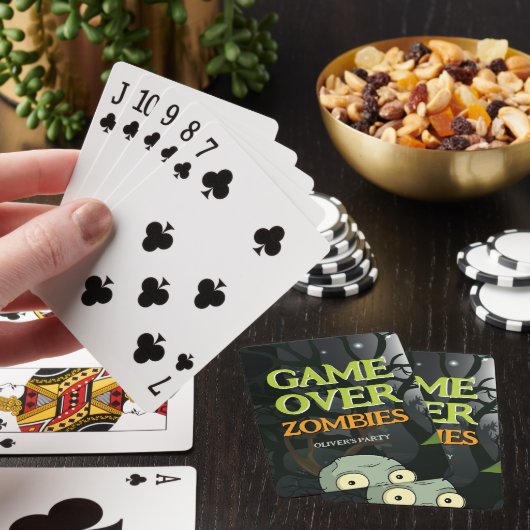 Halloween Fun Spielkarten (In Situ)