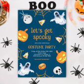 Halloween Fun Spooky Kids Kostüm Party Einladung
