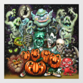 Halloween Fun Window Fensteraufkleber (Blatt)