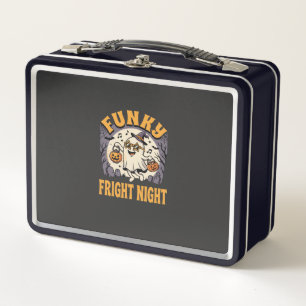 Halloween Funky Geist Party Metall Brotdose