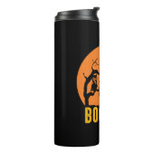 Halloween Funny Bootiful Birthday Thermosbecher (Nach links gedreht)