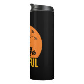 Halloween Funny Bootiful Birthday Thermosbecher (Nach rechts gedreht)