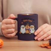 Halloween Funny Cappy Crew Design mit Ihren Namen Kaffeetasse