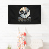 Halloween Funny Cat Halloween Geburtstag Banner (Insitu)