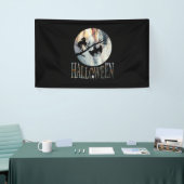 Halloween Funny Cat Halloween Geburtstag Banner (Messeveranstaltung)