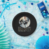 Halloween Funny Cat Halloween Geburtstag Pappteller (Party)