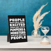 Halloween Funny Fotoplatte (Seite)