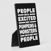 Halloween Funny Fotoplatte (Seite)