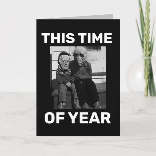 HALLOWEEN FUNNY FRIENDS GREETCARD KARTE (Vorderseite)