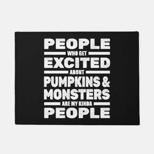 Halloween Funny Fußmatte (Vorderseite)