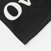 Halloween Funny Ghost Ließ mir diese Grafik überde Fleecedecke (Ecke)