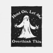 Halloween Funny Ghost Ließ mir diese Grafik überde Fleecedecke (Vorderseite)