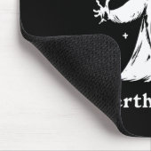 Halloween Funny Ghost Ließ mir diese Grafik überde Mousepad (Ecke)
