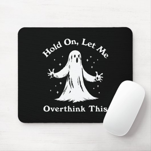 Halloween Funny Ghost Ließ mir diese Grafik überde Mousepad (Mit Mouse)