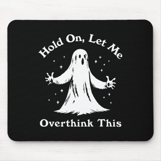 Halloween Funny Ghost Ließ mir diese Grafik überde Mousepad (Vorne)