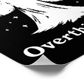 Halloween Funny Ghost Ließ mir diese Grafik überde Poster (Ecke)