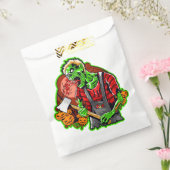 Halloween Funny Green Zombie Geschenktütchen (Versiegelt)