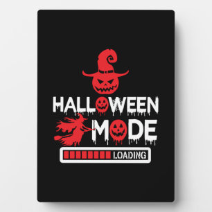 Halloween Funny Halloween Mode Laden Geburtstag Fotoplatte
