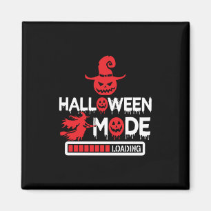 Halloween Funny Halloween Mode Laden Geburtstag Magnet