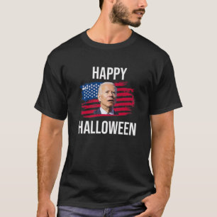 Halloween Funny Happy 4. Juli Anti Biden Confu T-Shirt