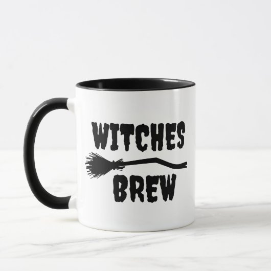 Halloween Funny Hexe Tasse (Links)