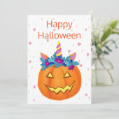 Halloween Funny Kürbislaterne Pumpkin (Stehend Vorderseite)