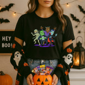 Halloween Funny Mismatch Monster T-Shirt