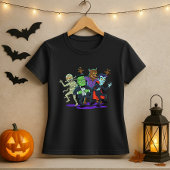 Halloween Funny Mismatch Monster T-Shirt