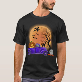 Halloween Funny Monsters Pumpkin Hexe T-Shirt