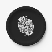Halloween Funny Pappteller (Vorderseite)