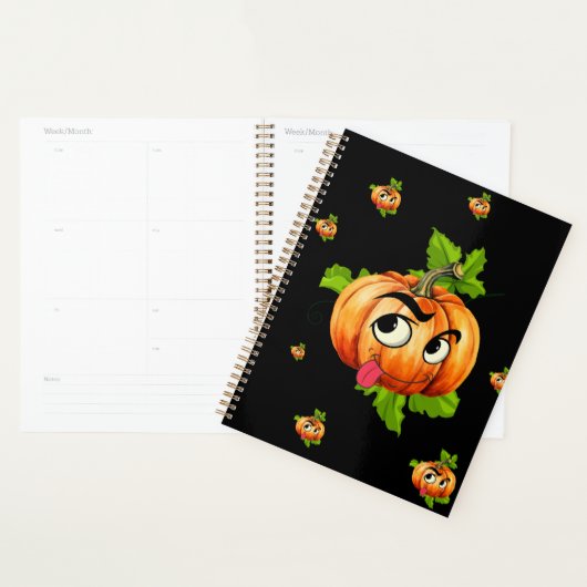 Halloween Funny Pumpkin Face Planer (Anzeige)